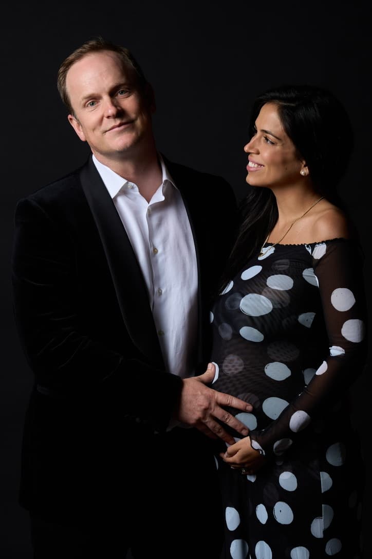 Robert and Nubia, expecting Helena